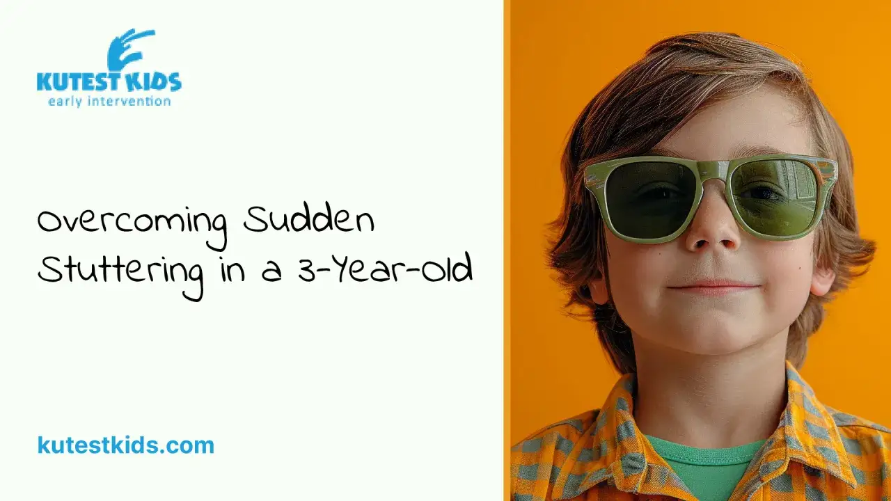 Niño de 3 años con gafas de sol, sonriendo. El texto menciona